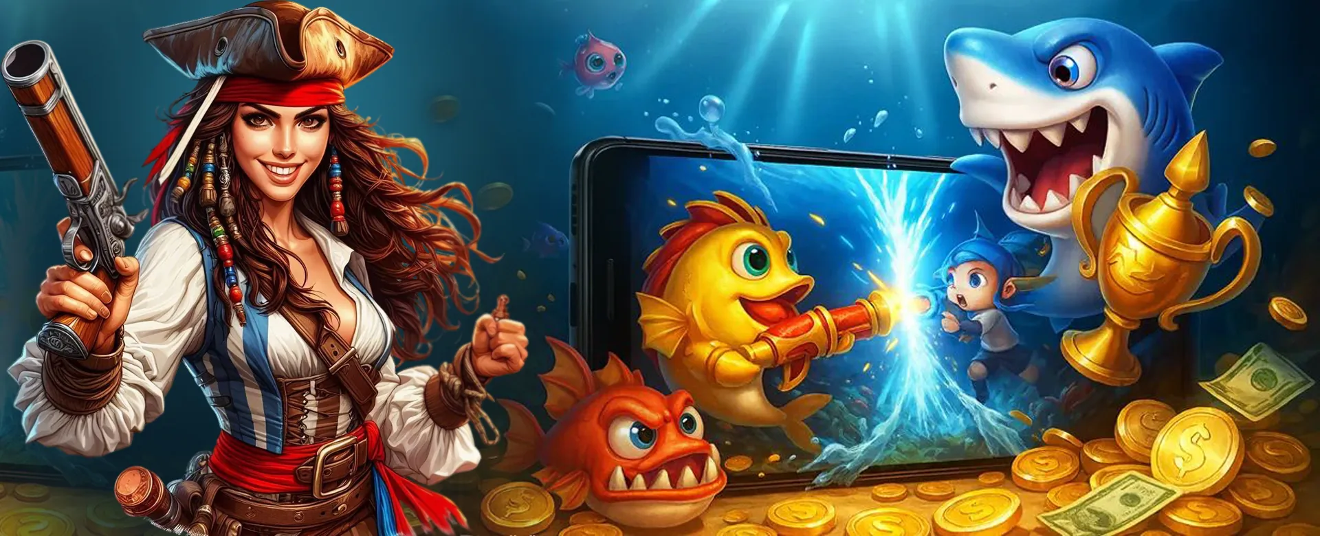 Dynamic background featuring Catnap Art Poppy Playtime elements and Jilipark gaming